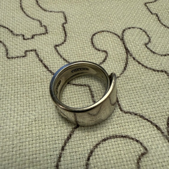 Silver Spoon ring - Picture 5 of 6